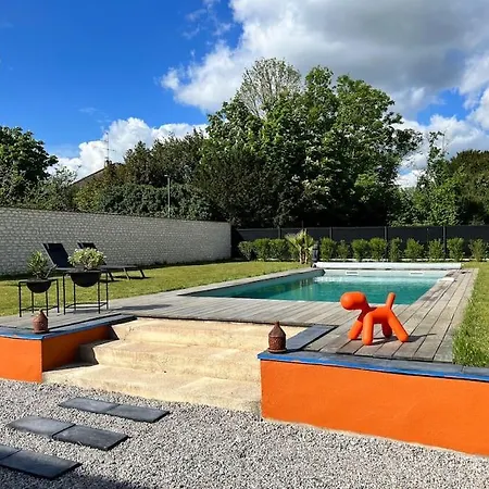 D'architecte Avec Piscine A 5mn Du Futuroscope Villa *